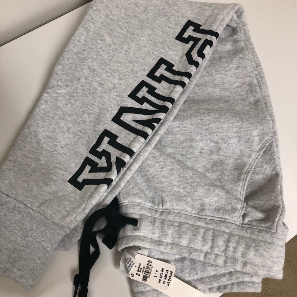 VS PINK gray sweatpants